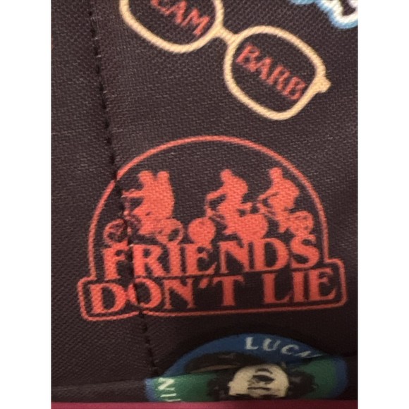 Stranger Things Upside Down Shadow Exclusive BackPack Friends Dont Lie Loungefly - Picture 13 of 13